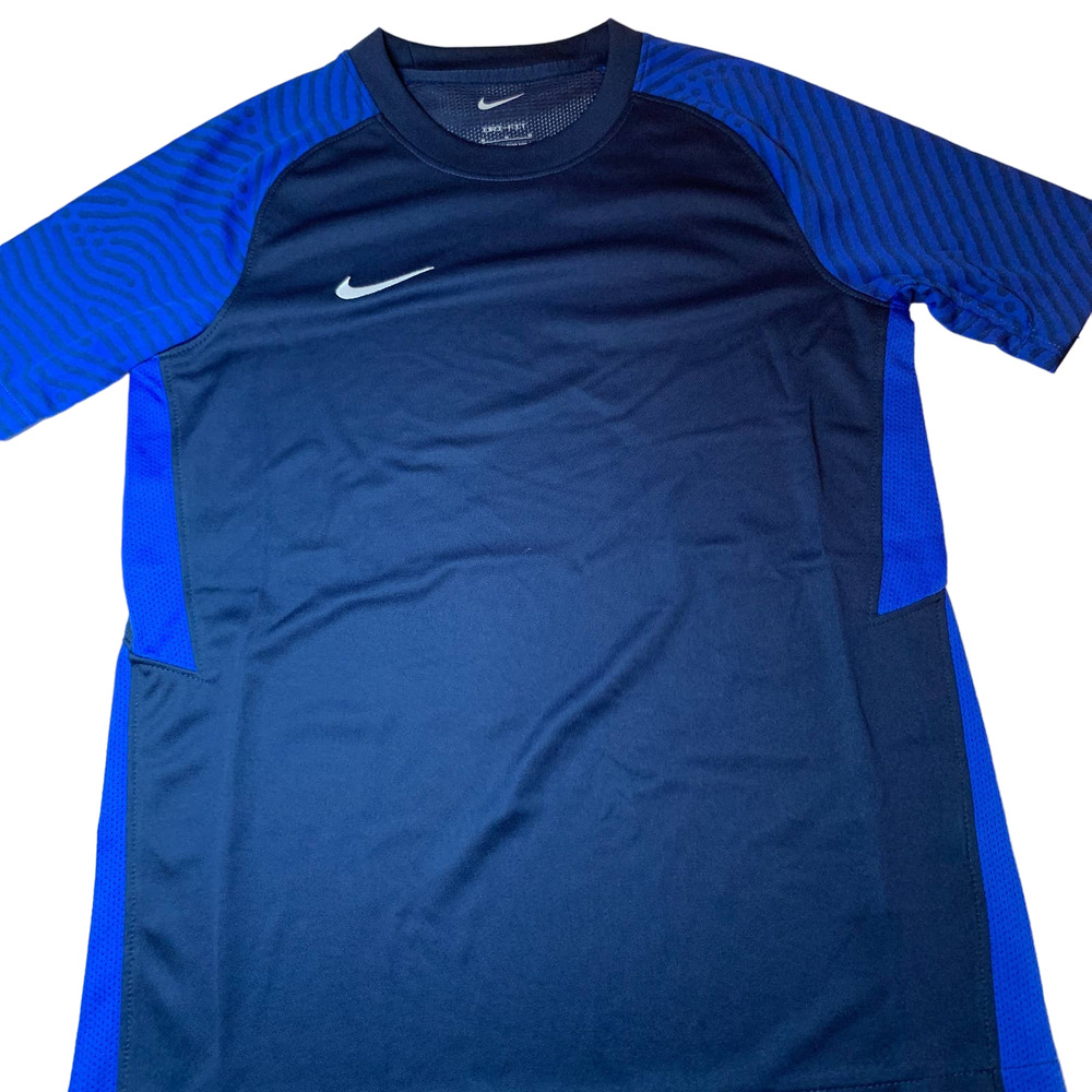 Nike jersey Youth M navy blue Dri-Fit soccer sports